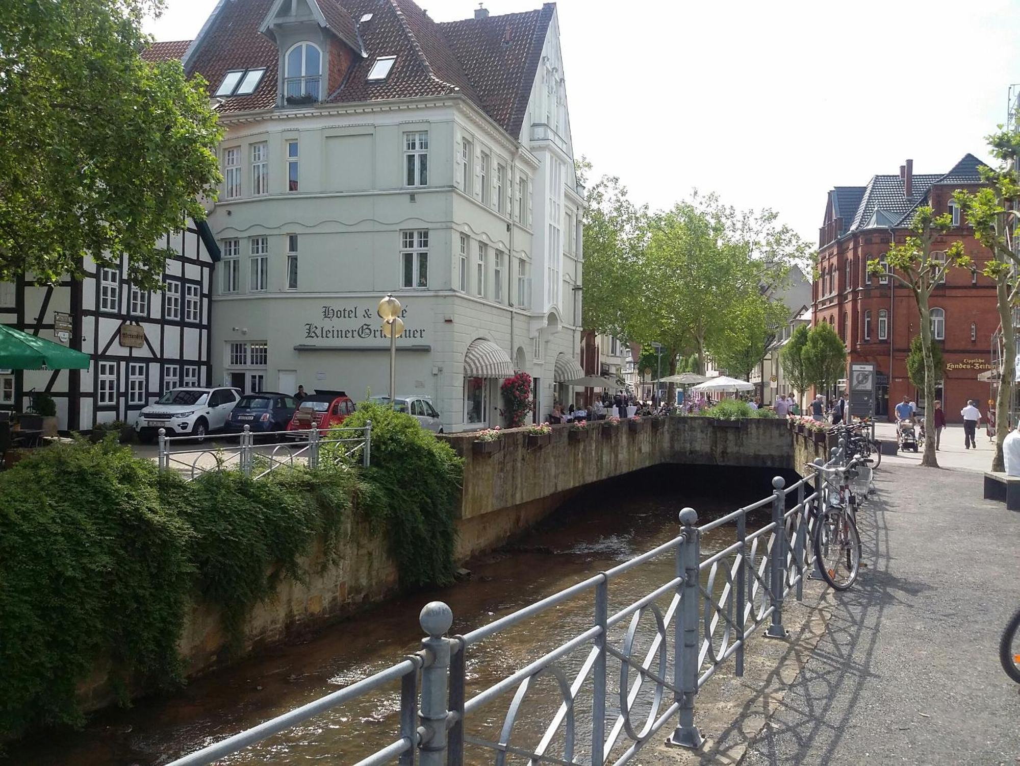Hotel & Cafe Kleinergruenauer Bad Salzuflen Exteriér fotografie